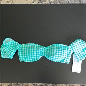 Off shoulder bikini top